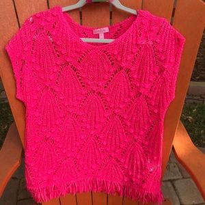 Lilly Pulitzer Cassis Crochet